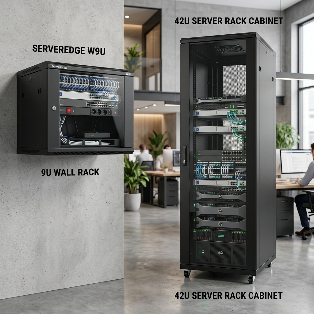 เปรียบเทียบตู้ Wall Rack vs Server Rack (Close Rack) เลือกแบบไหนคุ้มค่าที่สุด?