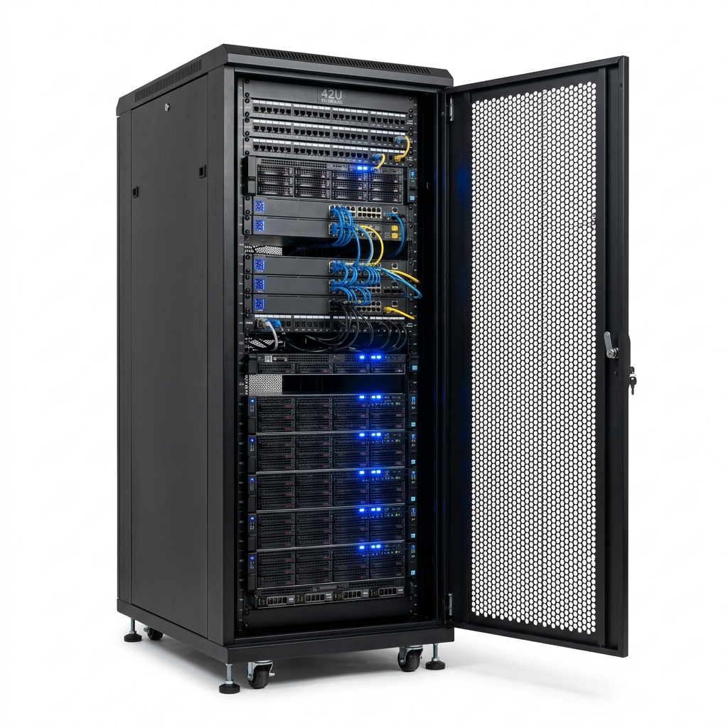 ตู้ Server Rack 42U แนปเทค